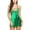 Green, variant on Nightgowns for Women in Clearance Women Lace Nightgown Chemise Sleepwear V-Neck Nightgown Satin Camisole Dress Nightgown Nightdress New Blue S