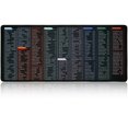 thumbnail image 1 of POINTERTECK Quick Key Keyboard Pad Anti-Slip Rubber Base Mouse Mat Large  Quick Reference Guide Keyboard Mat 35.4 x 15.7 inch, 1 of 9