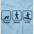 thumbnail image 2 of Crawl Walk Surf Romper Boys or Girls Infant Baby Brisco Brands 12M, 2 of 7