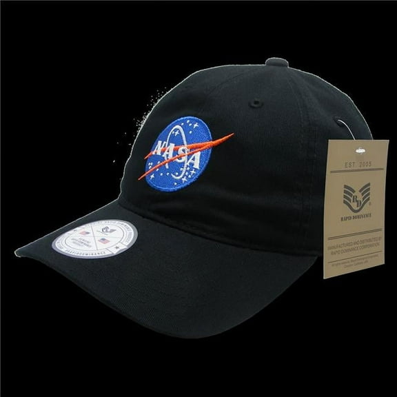 Meatball NASA Relaxed Cap, Black - One Size
