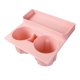 thumbnail image 3 of Accesorio portavasos de consola central de silicona resistente al calor fácil de limpiar rosa, 3 of 9