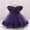 Purple741, variant on HAYIMI Child Sparkling Fairy Dress For Toddlers Glitter Bowknot Floral Party Gown With Skirt Classic Special Occasion Back To School Swing Flowy Kids Sundress