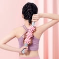 thumbnail image 2 of Coolife Fascia Muscle Roller Cellulite Massager Deep Tissue Massage Stick Tools For Neck Leg Back Body green, 2 of 5