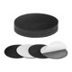 thumbnail image 1 of Uxcell Paquete de 10 Almohadillas de Fieltro para Base de Lámpara, 3.5 Pulgadas de Diámetro, 2mm de Grosor, Almohadillas de Tela Autoadhesivas Redondas para Lámpara/Muebles/DIY [Negro], 1 of 1