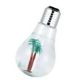 thumbnail image 3 of Milaget LED Night Light Bulb Shape Air Humidifier Ultrasonic Mini Humidifier Car, 3 of 9