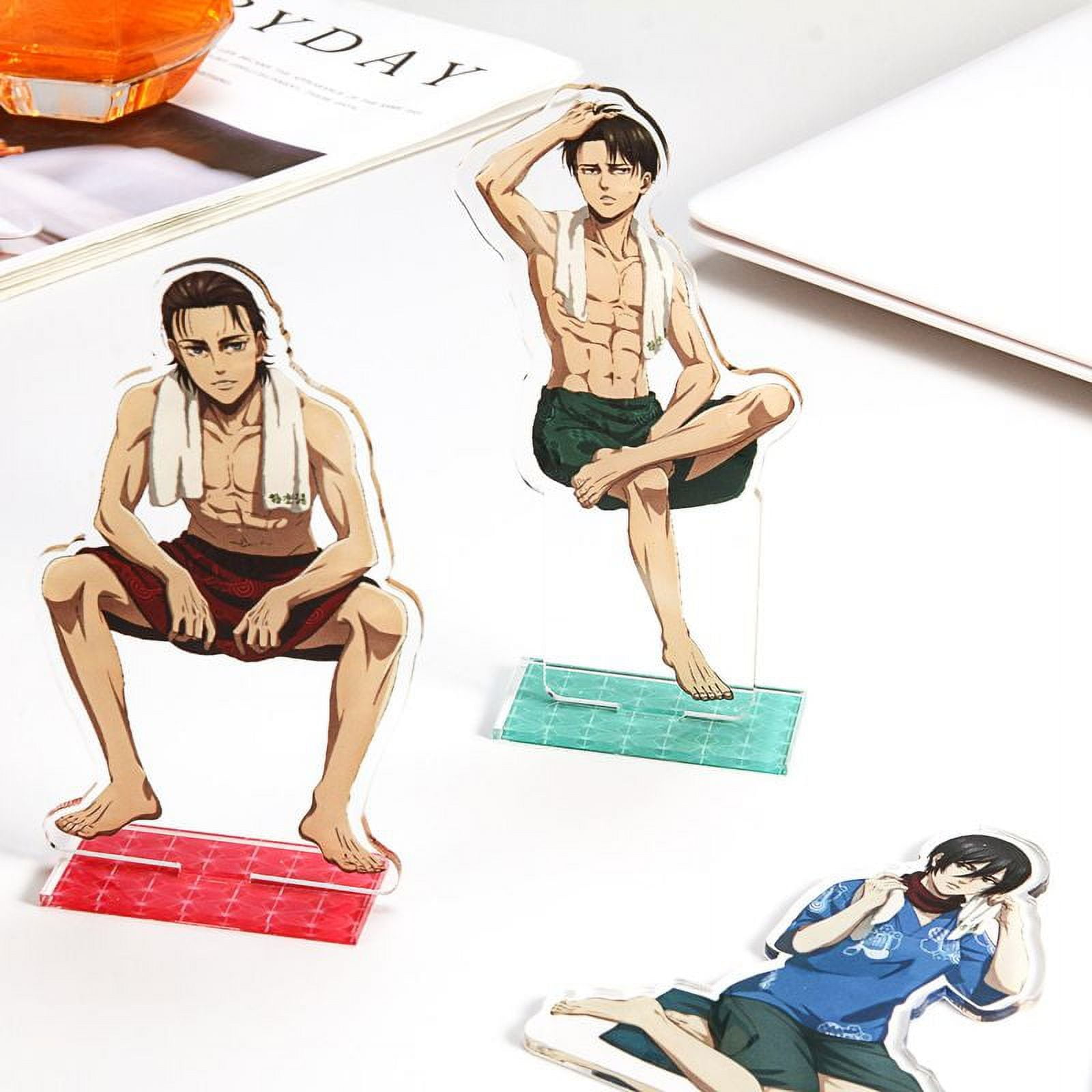 Almofada Anime Attack On Titan Shingeki no Kyojin Eren Yeager Chibi em  Promoção na Americanas