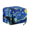 thumbnail image 6 of TSOVTHRID Starry Night Print 2 Slice Toaster Cover with Drawstring Easy to Use, Dust Protection Bread Maker Covers Toaster Oven Cloth Protector, 6 of 8