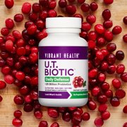 Vibrant Health - U.T. Biotic Daily Maintenance Formula 500 mg. - 30 Vegetarian Capsules