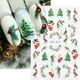 thumbnail image 3 of Pegatinas de uñas de Navidad 3D, navidad, adornos de invierno, adornos deslizantes para guantes de árbol de nieve, linternas, decoración, sombreros de Papá Noel, stickers uñas navideñas, 3 of 4