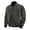 Army Green, variant on Maoxin Mens Jackets Men's Fashion Solid Color Zipper Pocket Long Sleeved Casual Jacket Black L