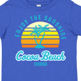 thumbnail image 4 of Inktastic Summer Enjoy the Sunshine Cocoa Beach Florida in Blue Boys or Girls Toddler T-Shirt, 4 of 5