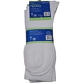 thumbnail image 4 of Diabetic Socks 6 Pairs Mens Non-Binding Crew Length White, Size 13-16, 4 of 6