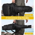 thumbnail image 3 of Guitar Bag,  Compatibility Guitar Case Gig Bag High Density Bidirectional Metal Zipper Waterproof  for Performance, 3 of 7