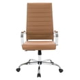 thumbnail image 2 of LeisureMod Benmar High-Back Leather Office Chair, 2 of 5