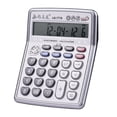thumbnail image 1 of Desktop Calculator 12-Digits LCD Display Electronic Calculator Counter Big Buttons with Music Piano Play Time Date Show Alarm Clock Function for Office Business Classroom Home Suppli, 1 of 7