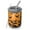 Halloween Bat Silhouette, variant on 12oz Coffee Tumblers Halloween Bat Silhouette Pattern Stainless Steel Vacuum Insulated Travel Tumbler Coffee Cups Mug with Lid and Straw with Cleaning Brush for Cold & Hot Drinks