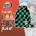 thumbnail image 2 of Mochila Demon Slayer Nezuko Tanjiro Mochilas Escolares Estudiante Anime Mochila Niños Hombre Rengoku shinobu, 2 of 4