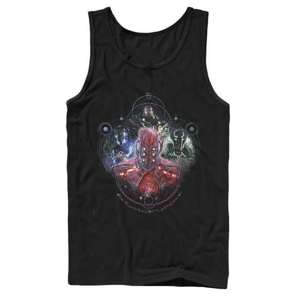 Men's Marvel Eternals Celestials Four  Tank Top Black Small