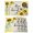 Yellow Beige, variant on Sunflower Floral Placemats Set of 4, Farmhouse Pastoral Daisy Bees Beige Burlap Placemats for Dining Table, Place Mats for Kitchen Tabletop, Waterproof Wipeable Dining Table Mats Set