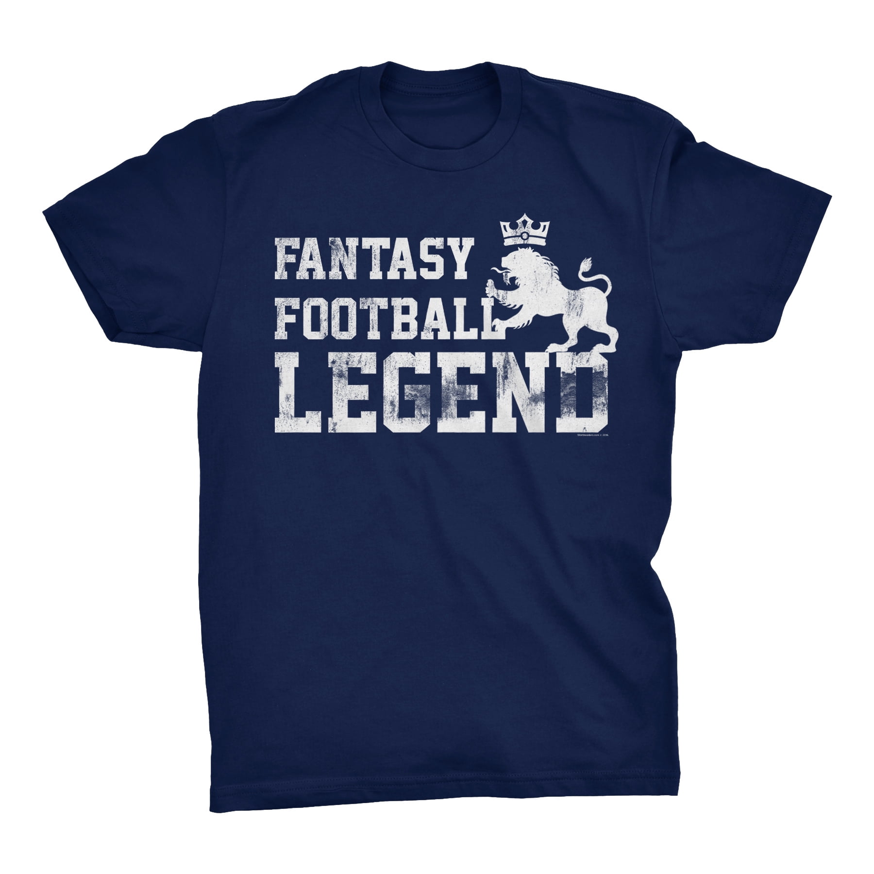 Fantasy Football Legend - LION - Distressed Print T-shirt - Walmart.com