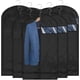 thumbnail image 1 of Solución de almacenamiento de alta calidad para armarios, bolsas de viaje para ropa para hombres y mujeres, con asas y ventana de PVC transparente, tela transpirable para una mayor protección, 1 of 5