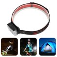 thumbnail image 3 of LED Headlamp, Lightweight Motion Sensor Red And White Light Source Outdoor Head Lamp  For Mountaineering, 3 of 8