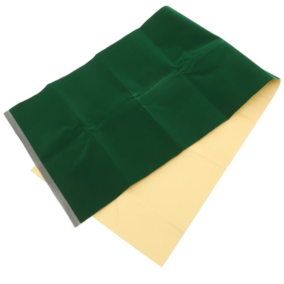 AURARMLET Dark Green Self Adhesive Felt Fabric for Jewelry Drawer Liner 1Pack