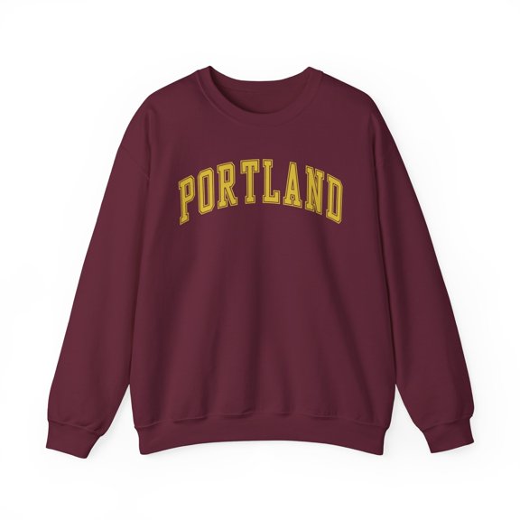 Portland Sweatshirt Gifts Crew Neck Shirt Long Sleeve Unisex