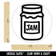 thumbnail image 2 of Jar of Jam Jelly Canning Self-Inking Rubber Stamp Ink Stamper - UV Ink - Mini 1/2 Inch, 2 of 7