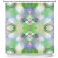 thumbnail image 1 of Shower Curtains 70" x 73" from DiaNoche Designs by Pam Amos - Daisy Blush 1 Mint, 1 of 1