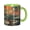 Green, variant on Moody Roses Coffee Mug Fun Custom Ceramic Mugs 11oz Black