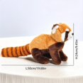 thumbnail image 2 of Simulated Cute Red Panda Doll Red Panda Doll Zoo Plush Toy Xiong Bear Childrens Gift, 2 of 5