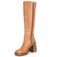 thumbnail image 4 of Steve Madden Womens Fanatik  Tall Leather Knee-High Boots, 4 of 6