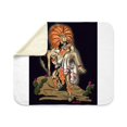 thumbnail image 4 of CafePress - Aztec Warrior And Maiden Sherpa Fleece Throw Blank - Sherpa Fleece Throw Blanket 60" x 50", 4 of 5