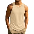 thumbnail image 3 of Dagugfen Gym Tank Tops for Men Crewneck Sleeveless Mesh Breathable Loose Muscle Tanks Outdoor Basketball Workout Tops, 3 of 9