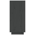 thumbnail image 5 of vidaXL Buffet Gris 60x34x75 cm Pin Massif, 5 of 5