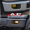 thumbnail image 5 of AJP Distributors Front Bumper Yellow Lens Fog Lights Driving Lamps Assembly Set Left & Right + Wiring Harness Switch Bezels Bulbs Compatible/Replacement For Ford F150 F-150 Pickup Truck 2015 2016 2017, 5 of 11