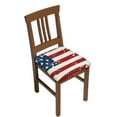 thumbnail image 2 of Lsque Vintage American Flag Printed Square Couch Cushion Covers, Floral Sofa Cushion Covers Replacement, Stretch Couch Covers for Couch-16.9in, 2 of 9