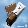 thumbnail image 3 of COVERGIRL Clean Invisible Liquid Foundation, 170 Deep Golden, 1.0 fl oz, 3 of 14
