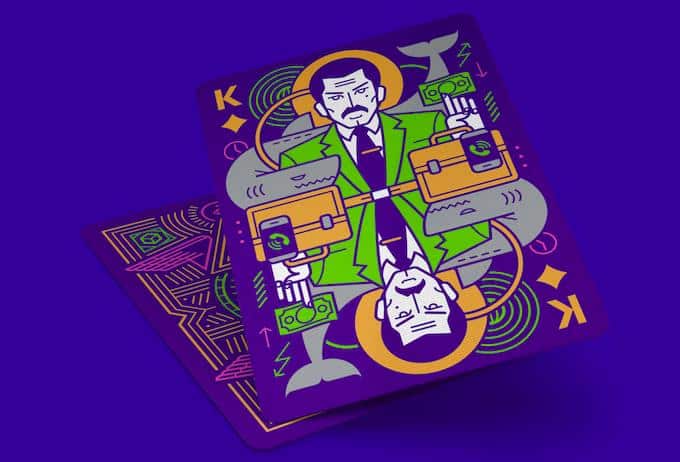 Modern Idols: Extreme Fear Playing Cards by Giovanni Meroni/Thirdway Industries
