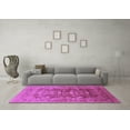 thumbnail image 3 of Ahgly Company Indoor Rectangle Oriental Purple Traditional Area Rugs, 5' x 7', 3 of 4