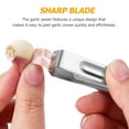 6 Pcs Garlic Peelers Garlic Tweezers Garlic Peeling Tweezers Garlic