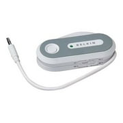 Belkin TuneCast - FM transmitter for cellular phone - white - for Apple iPod (1G, 2G, 3G, 4G, 5G); iPod mini; iPod shuffle (1G, 2G)
