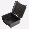 thumbnail image 4 of Almacenamiento de la caja de herramientas, una pequeña organización, un contenedor de hardware multifuncional negro portátil estuche rígido para, 4 of 8