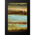 thumbnail image 2 of Marcon, Michael 11x14 Black Modern Framed Museum Art Print Titled - Teal Wahn I, 2 of 5