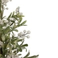 thumbnail image 2 of Northlight Glitter Frost Foliage Berry Potted Christmas Artificial Plant - 24", 2 of 3