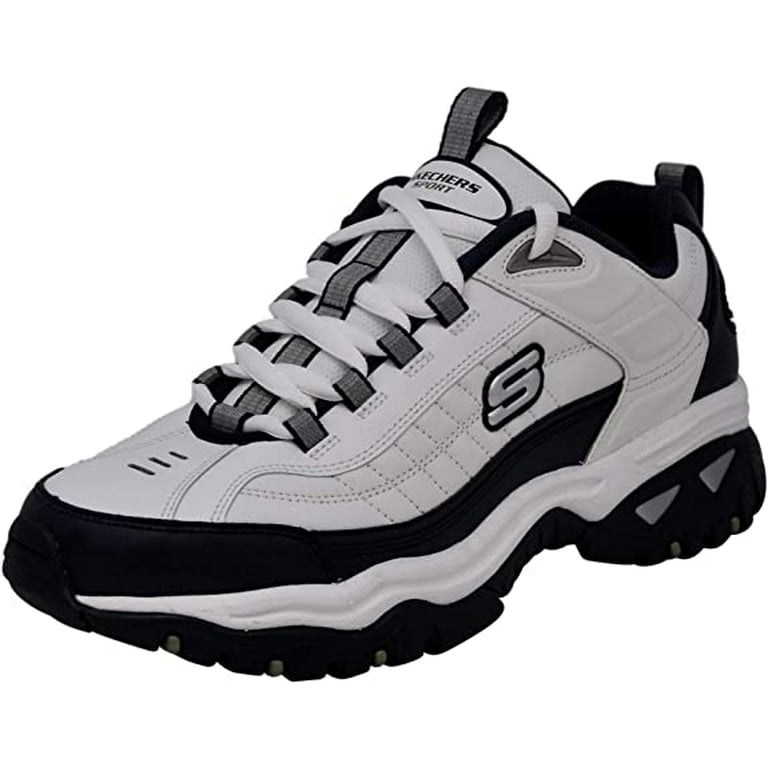 Skechers Energy Afterburn Lace-Up White/Navy Sneaker 10.5 Athletic Shoes - Walmart.com