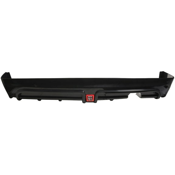 Ikon Motorsports Compatible with 06-11 Civic 4Dr Sedan Rear Bumper Lip Spoiler With LED 3RD Brake Lights