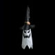 thumbnail image 5 of Lámpara de sombrero de terror Ip44 impermeable para el hogar fiesta de Halloween decorativa (blanco) JShteea Libre de BPA, 5 of 7