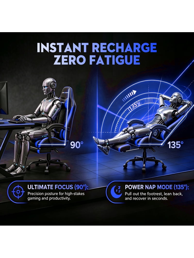 GTRACING Ergonomic GTWD-200 Gaming and Office Chair with